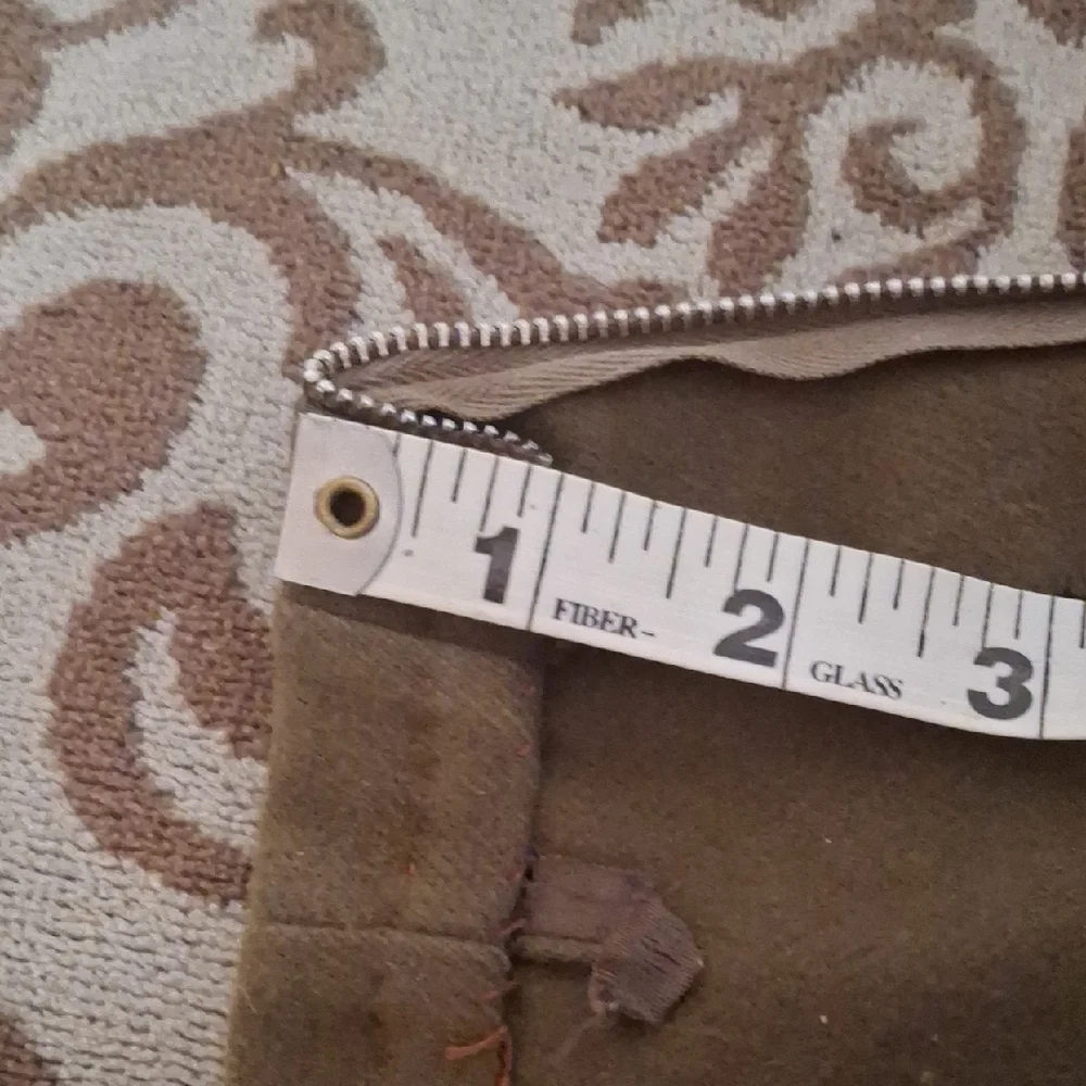 Vintage Bonwit Teller Traina Norell Olive Skirt Set with Black Accents - Picture 11 of 16